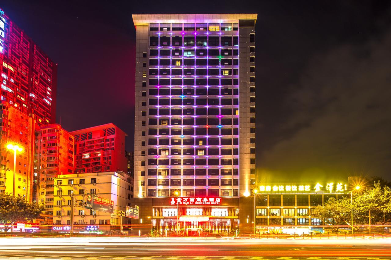 Guangzhou Jin Wan Li Business Hotel Exterior foto