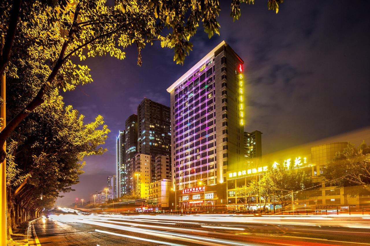 Guangzhou Jin Wan Li Business Hotel Exterior foto