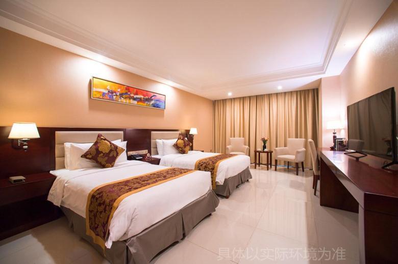 Guangzhou Jin Wan Li Business Hotel Exterior foto